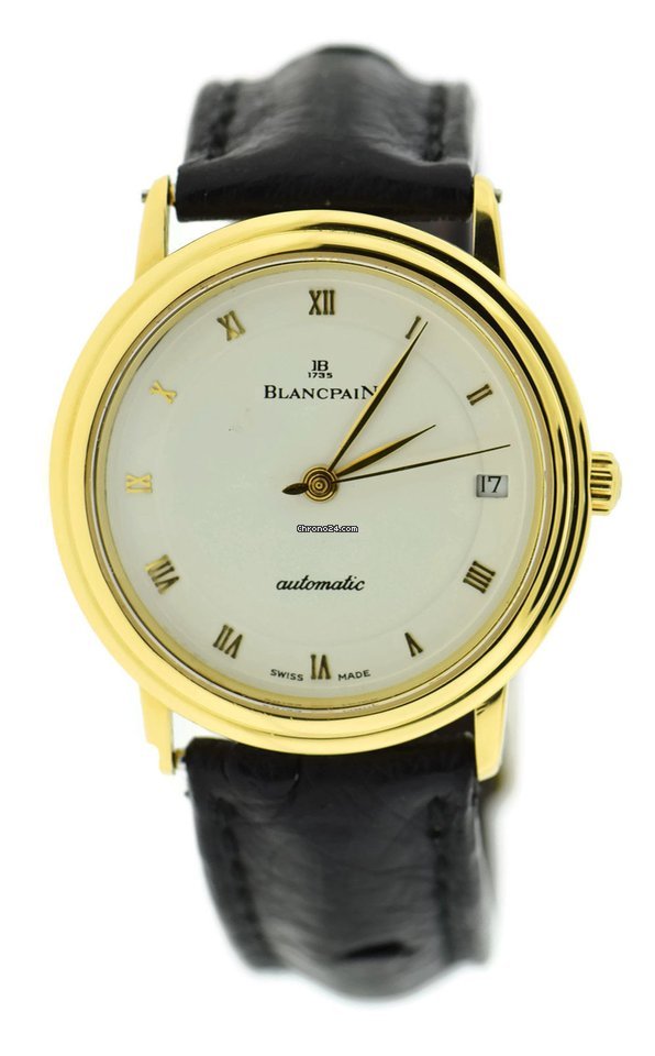 Blancpain Villeret Ultra-Slim Mens watch Unisex Automatic Yellow gold 1151-1418-55