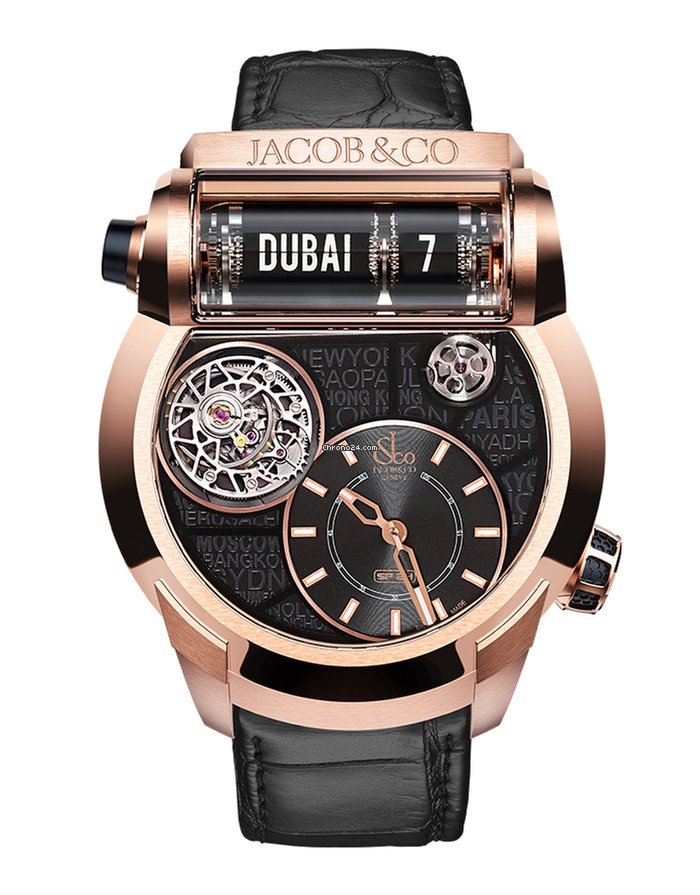 Jacob & Co. Mens watch Unisex Automatic Rose gold ES102.40.NS.LC.A