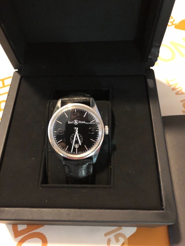 Bell & Ross Vintage Mens watch Unisex Automatic Steel BRG123-BL-ST SCR