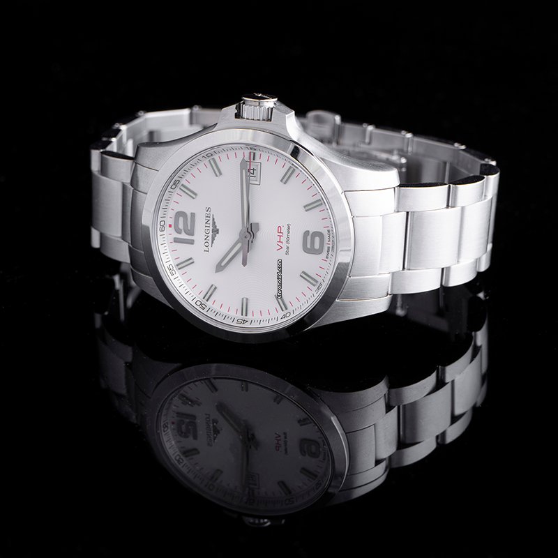 Longines Conquest Mens watch Unisex Quartz Steel L37164766