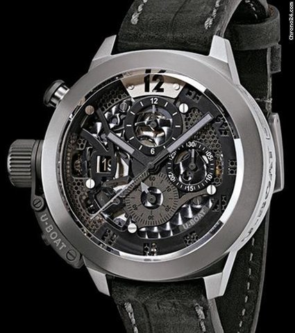 U-Boat Classico Mens watch Unisex Automatic Titanium 8060