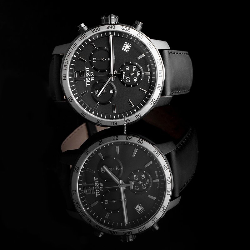 Tissot Quickster Mens watch Unisex Quartz Steel T095.417.36.057.02
