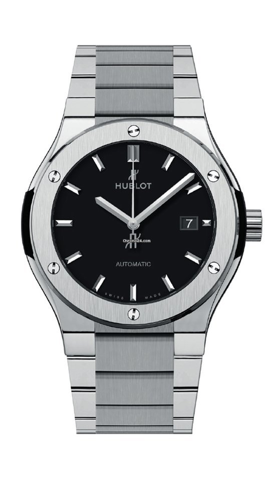 Hublot Classic Fusion 45, 42, 38, 33 mm Mens watch Unisex Automatic Titanium 548.NX.1170.NX
