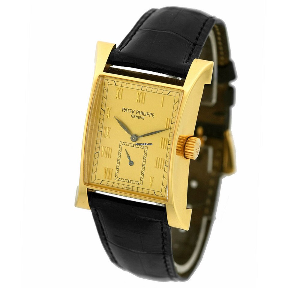 Patek Philippe Pagoda Mens watch Unisex Manual winding Yellow gold 5500 J