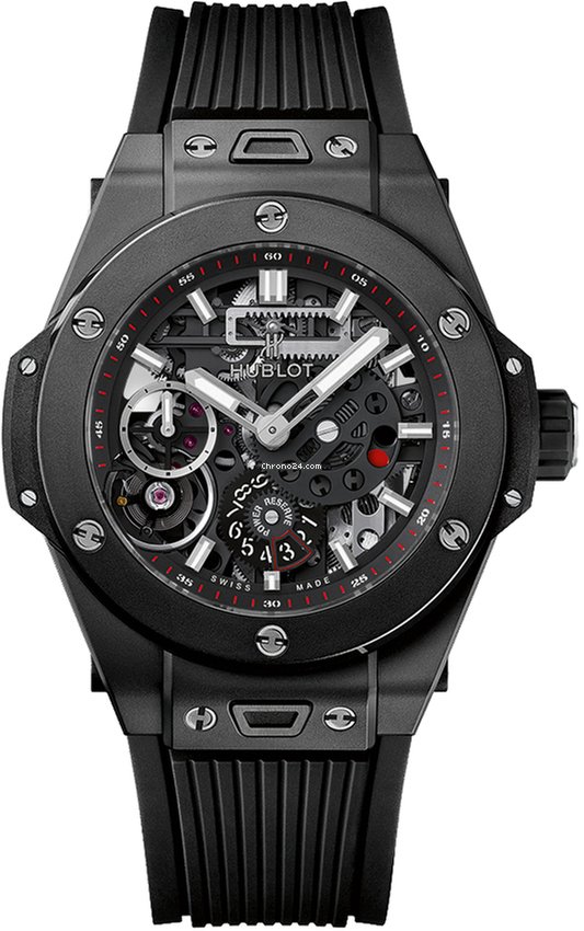 Hublot Big Bang Meca-10 Mens watch Unisex Manual winding Ceramic 414.ci.1123.rx Black Magic
