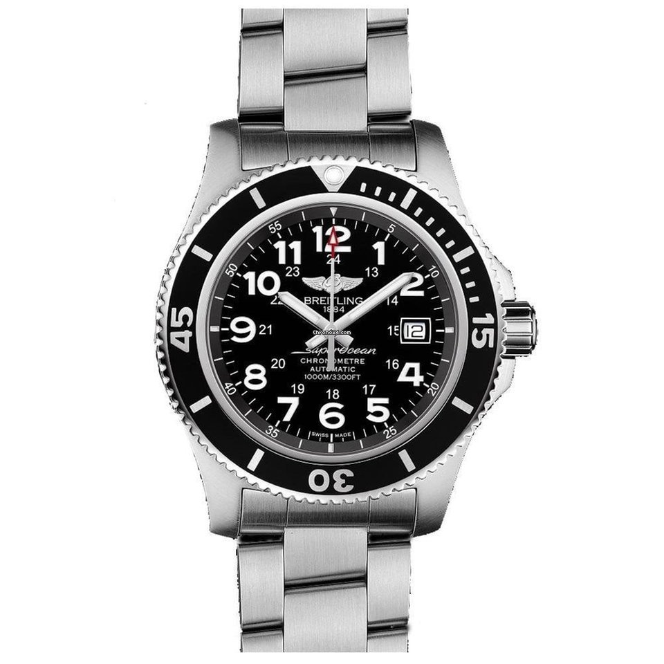 Breitling Superocean II 44 Mens watch Unisex Automatic Steel A17392D7 BD68