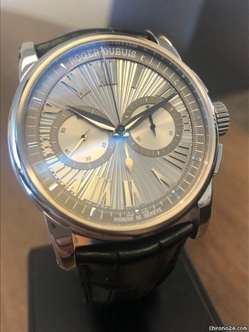 Roger Dubuis Hommage Mens watch Unisex Automatic White gold RDDBHO0567