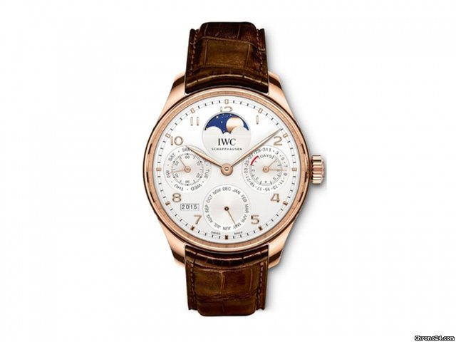IWC Portuguese Perpetual Calendar Mens watch Unisex Automatic Rose gold IW503302