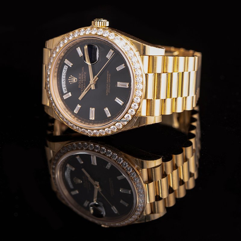 Rolex Day-Date 40 Mens watch Unisex Automatic 228348RBR_Black
