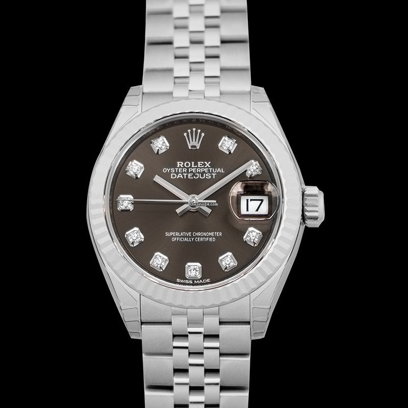 Rolex Lady-Datejust Womens watch White gold Automatic 279174-0015