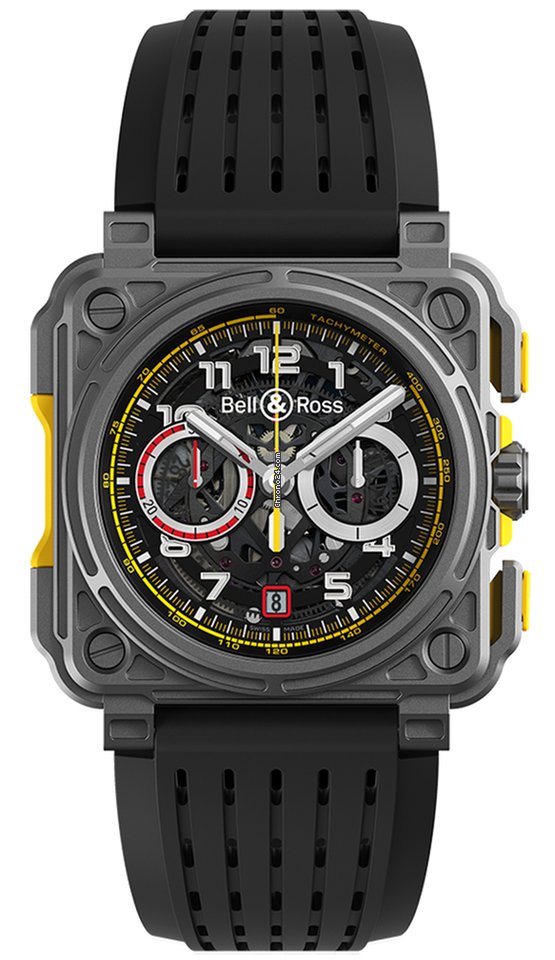 Bell & Ross BR-X1 Mens watch Unisex Automatic Titanium BRX1-RS18