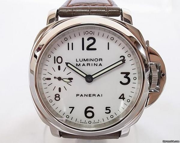 Panerai Luminor Marina Mens watch Unisex Manual winding Steel PAM 00003