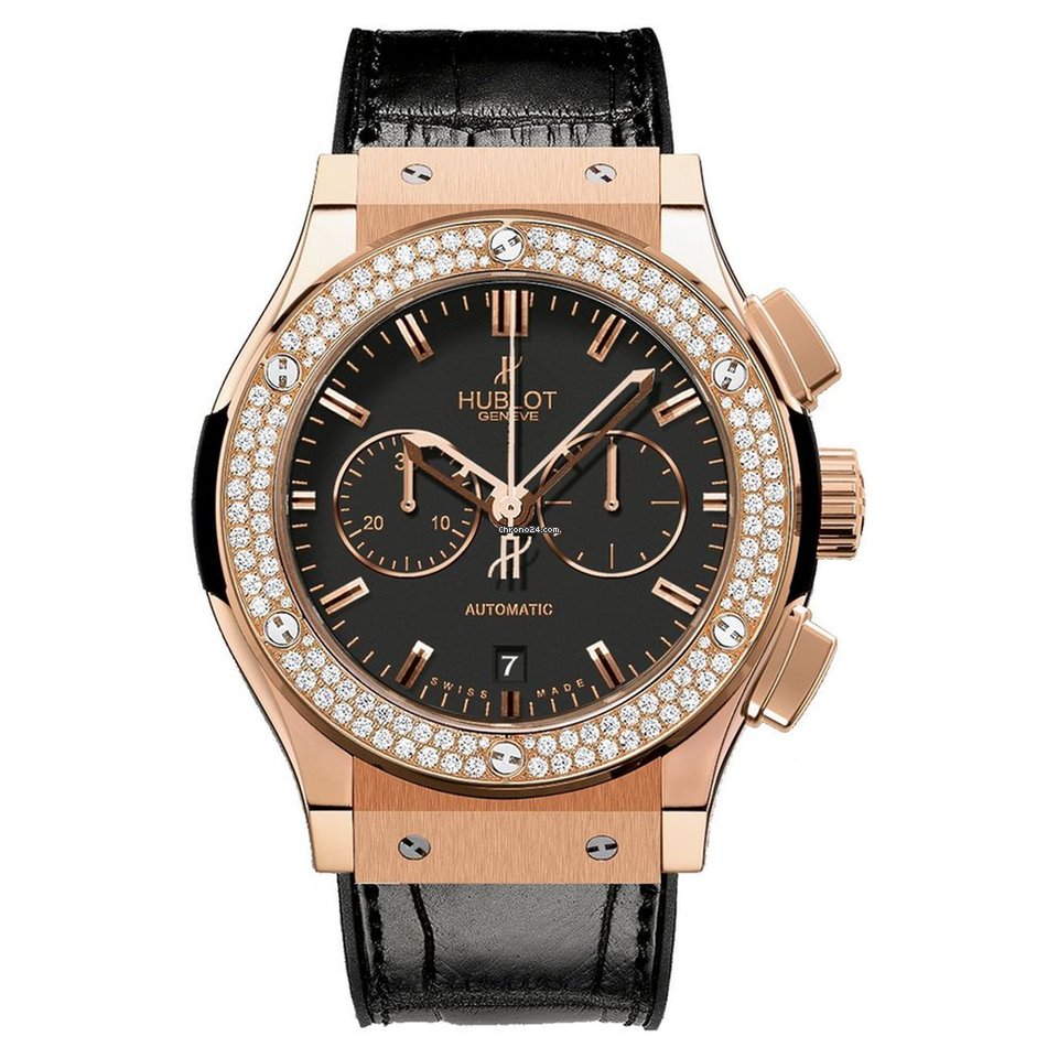 Hublot Classic Fusion Chronograph Mens watch Unisex Automatic Rose gold 521.OX.1180.LR.1104