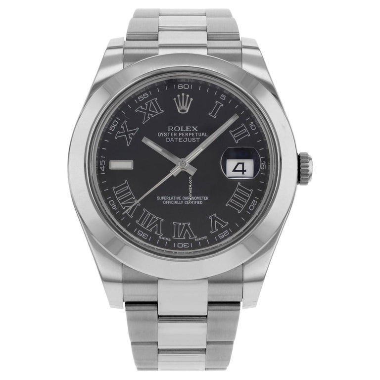 Rolex Datejust II Mens watch Unisex Steel Automatic 116300 bkrio