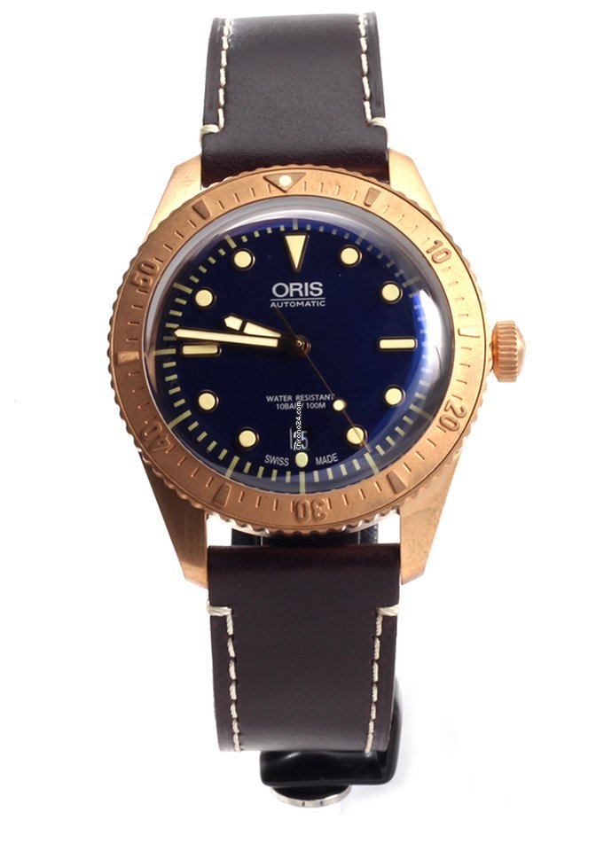 Oris Carl Brashear Mens watch Unisex Automatic Bronze 01 733 7720 3185